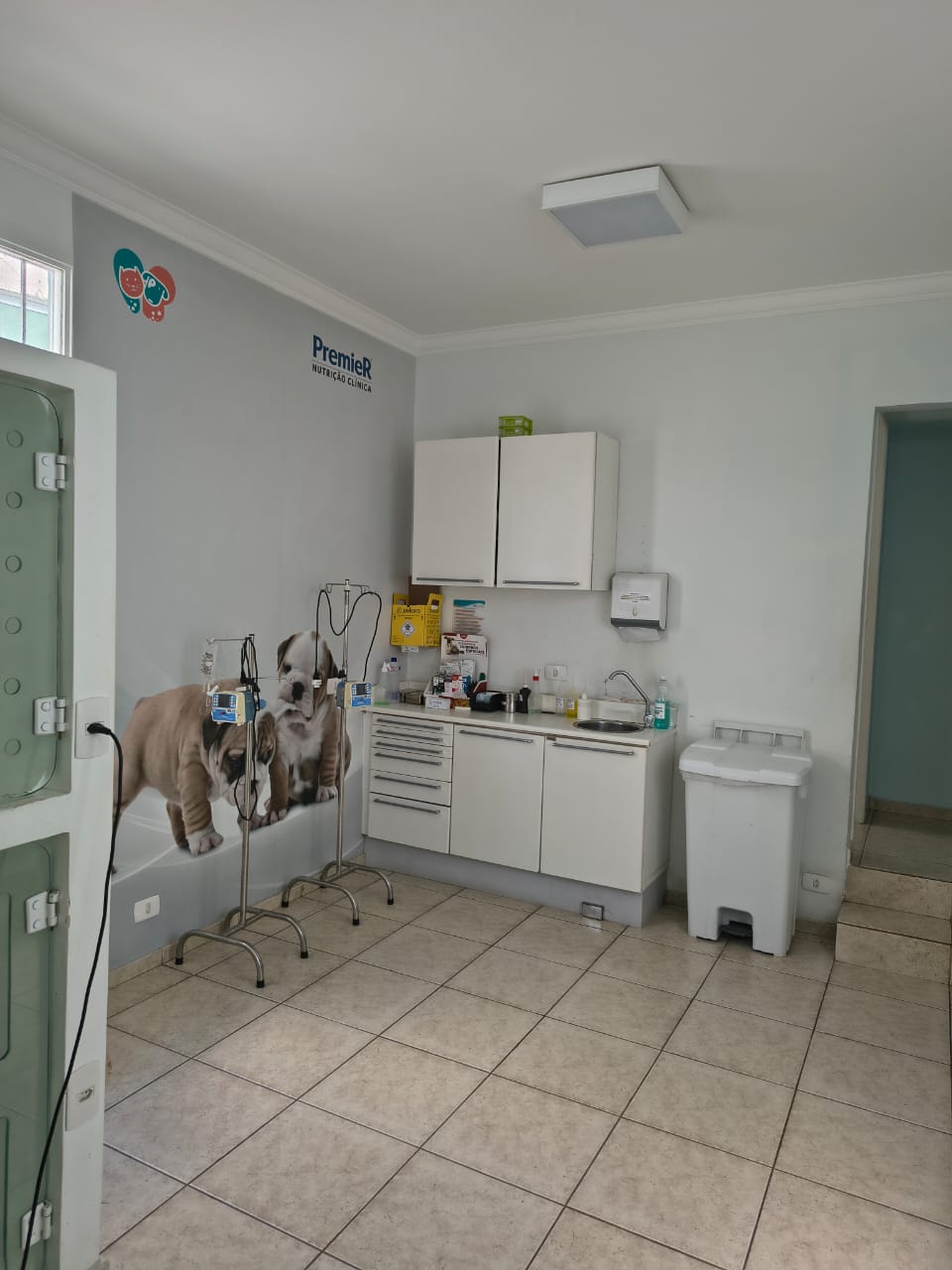 Sala de tratamento do Hospital Veterinário Paes de Barros
